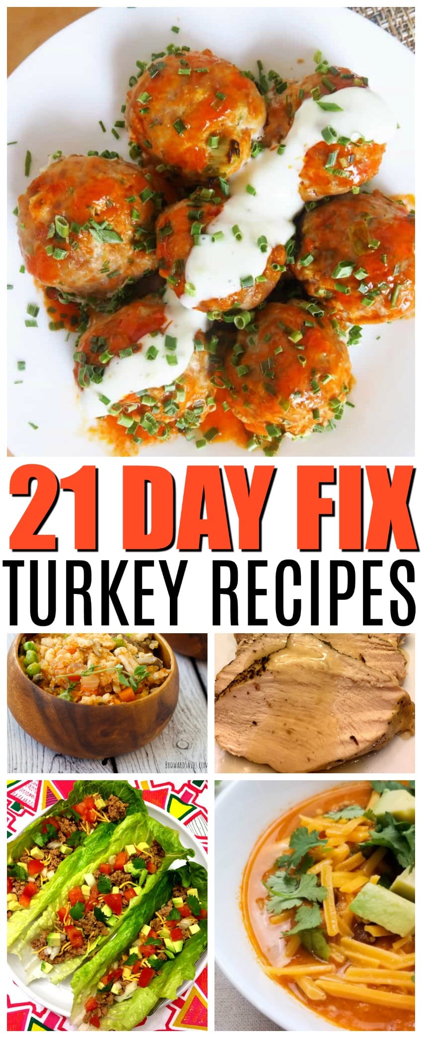 21 day fix turkey recipes