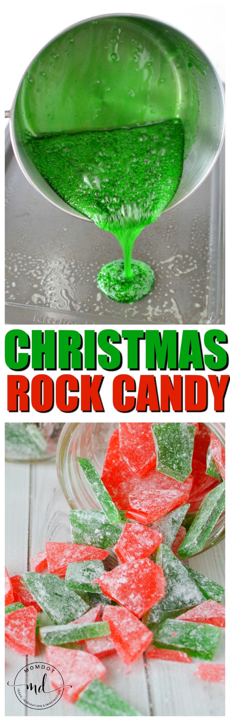 Cinnamon Rock Candy Recipe | Christmas Rock Candy| How to make Rock Candy