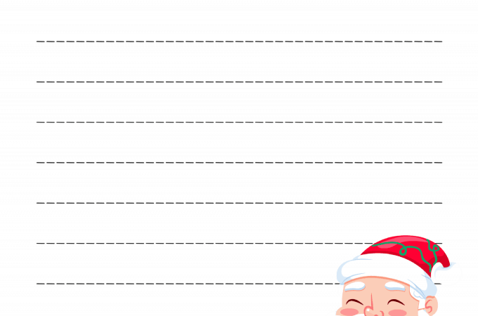 Dear Santa Letter FREE PRINTABLE | Free Download Template to write santa a letter, new for 2017