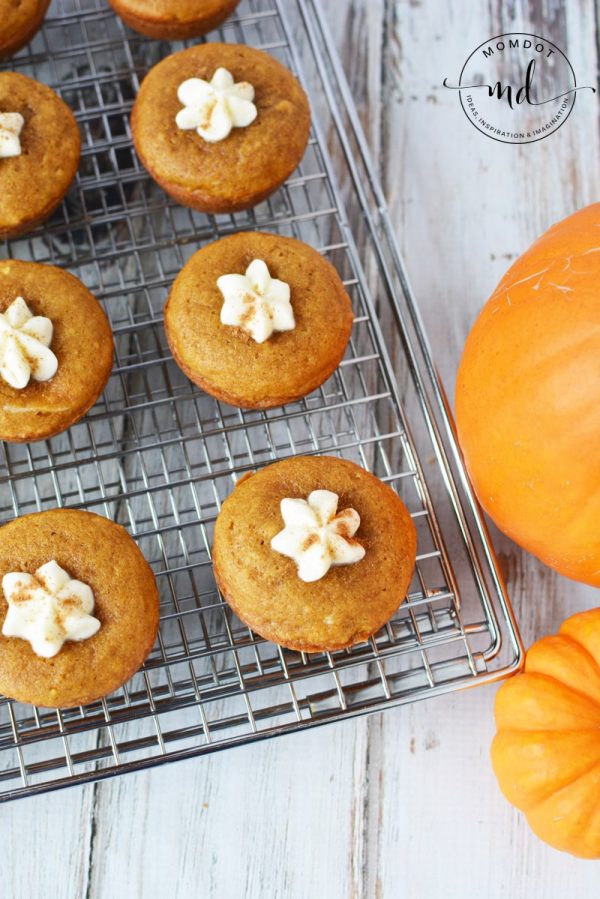 Pumpkin Cream Cheese Muffins with Cream Cheese Filling