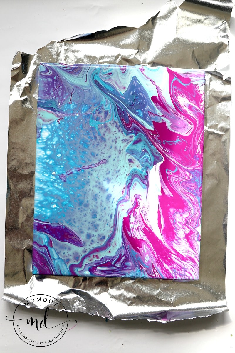 how to fluid paint | Fluid Painting Tutorial | Acrylic Fluid Painting DIY