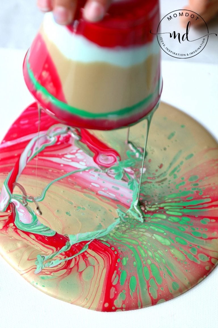 How to Fluid Paint with Kids