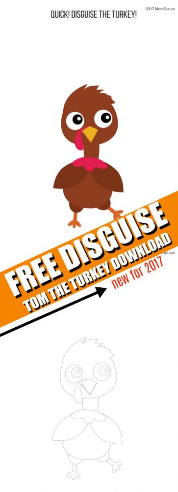 Disguise a Turkey Printable Templates (Free Download) - MomDot