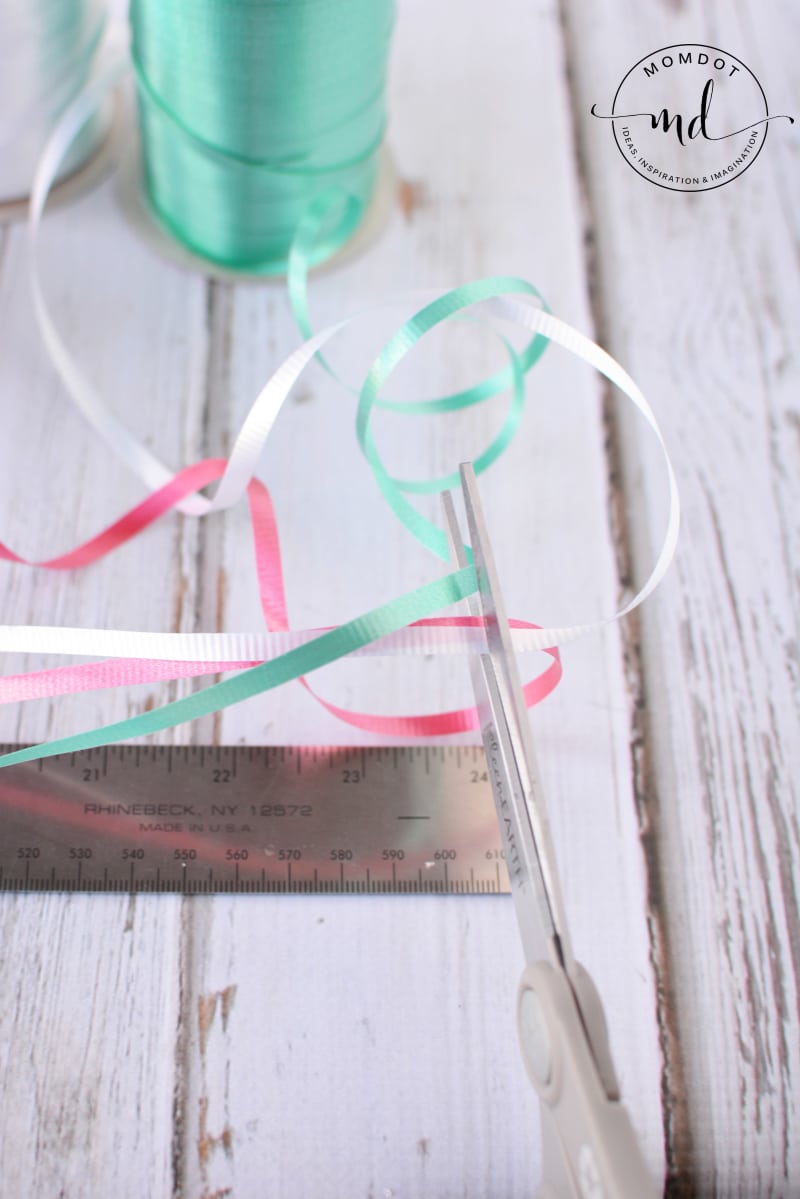 curling ribbon for wreath