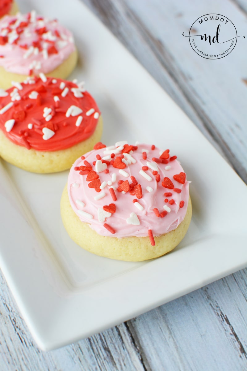 valentines day lofthouse cookies