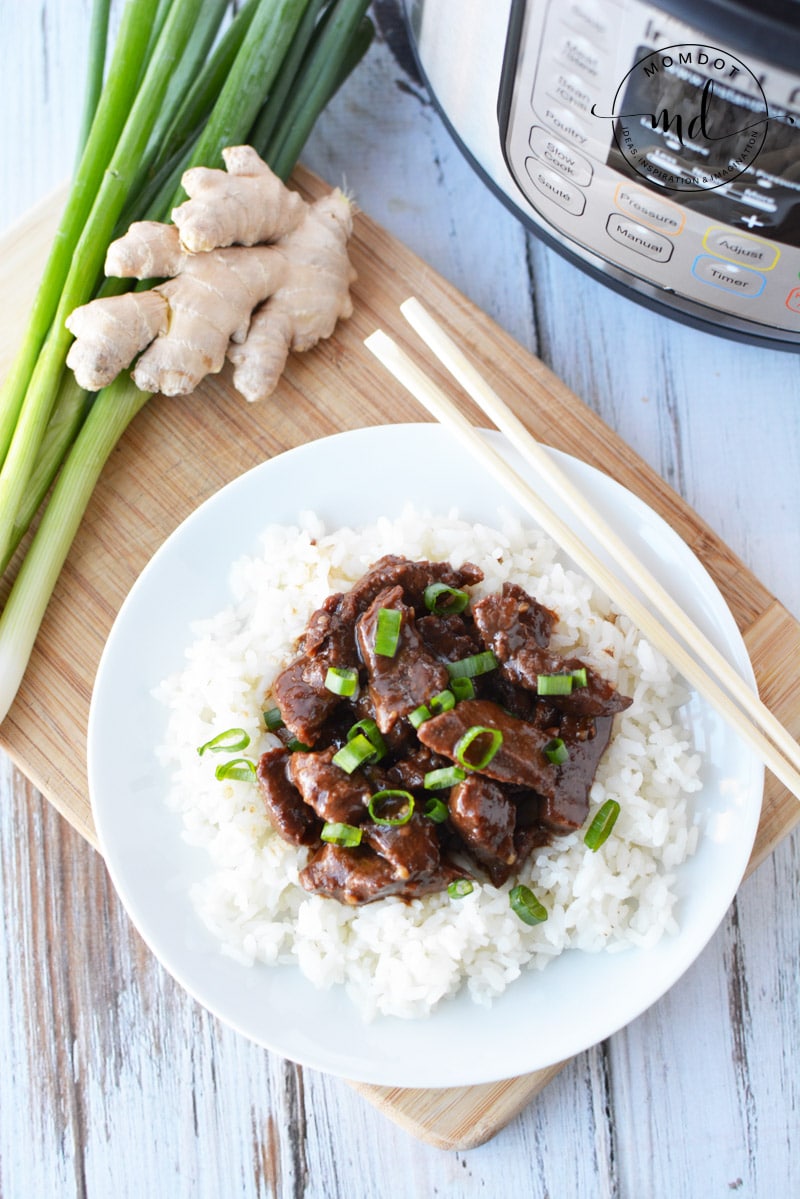 Mongolian Beef Instant Pot Recipe