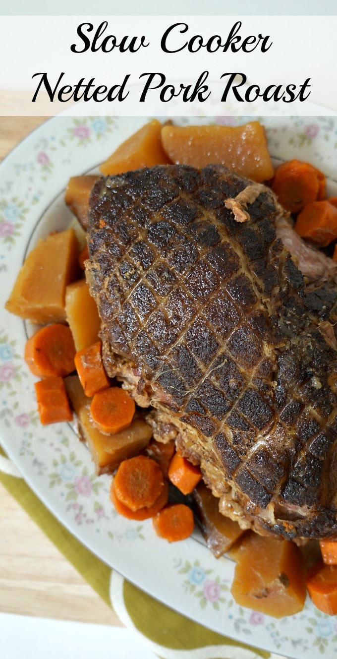 slow cooker pork roast