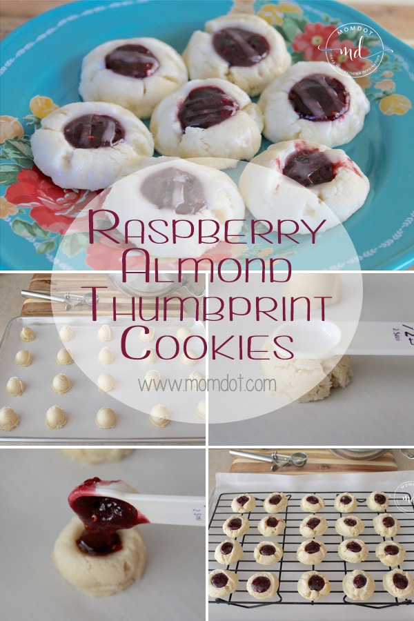 Raspberry Almond Thumbprint Cookies Recipe: Quick & Easy