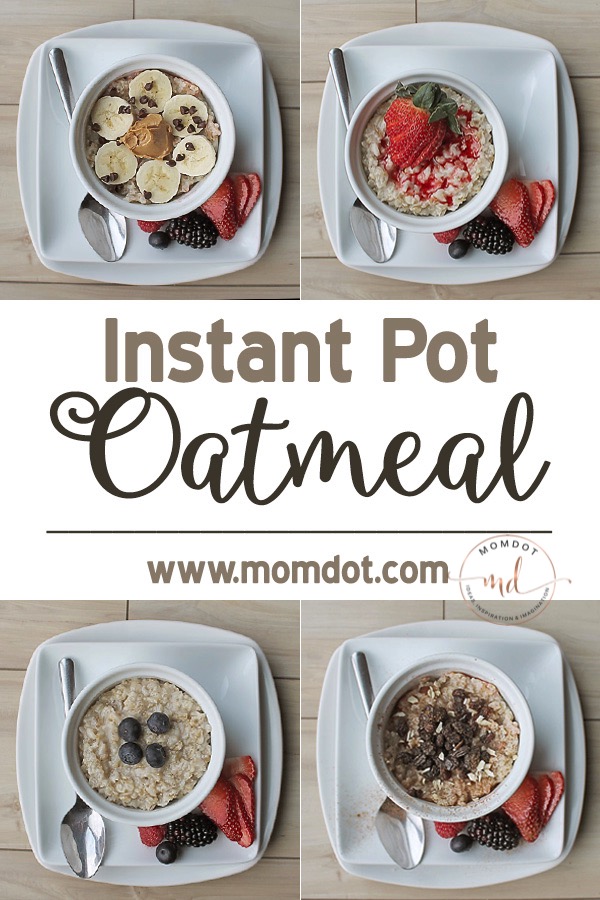 10 Easy Instant Pot Oatmeal Recipes Easy Breakfast & More