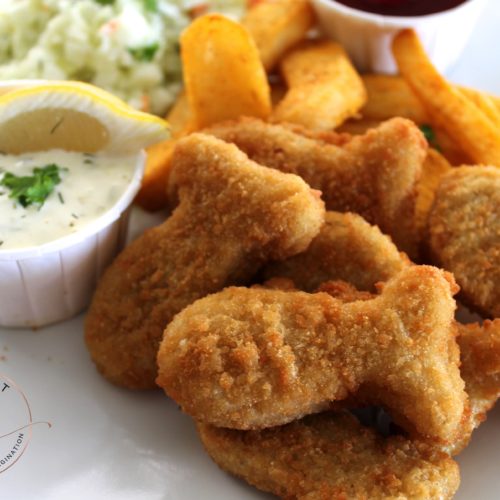 Young's Seafood with Tangy Tartar Dipping Sauce