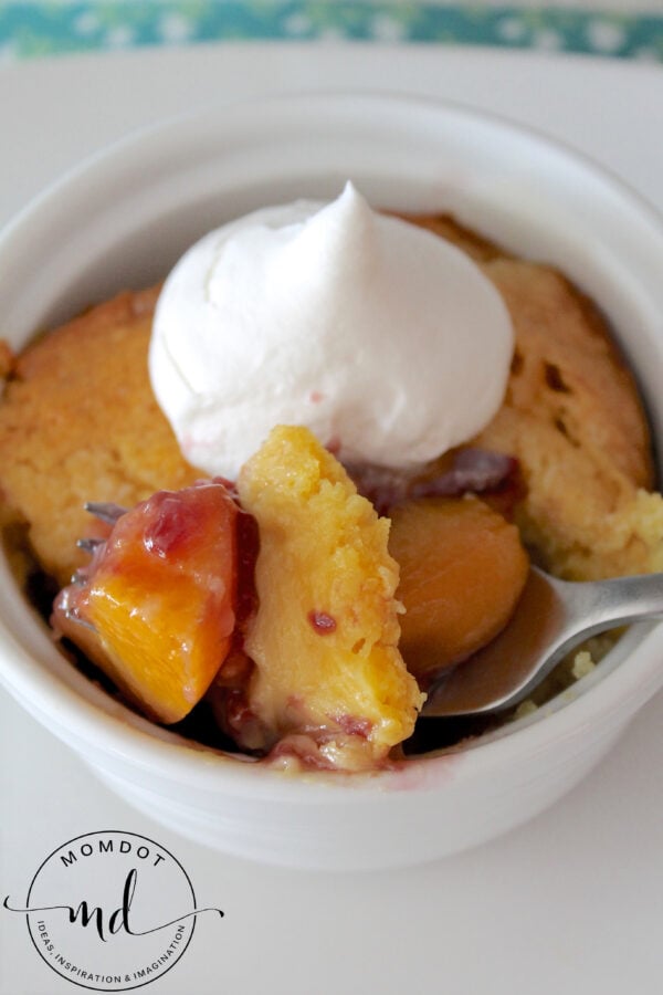 raspberry peach cobbler