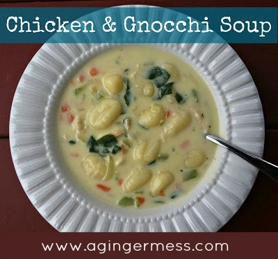 Creamy Chicken and Gnocchi Soup