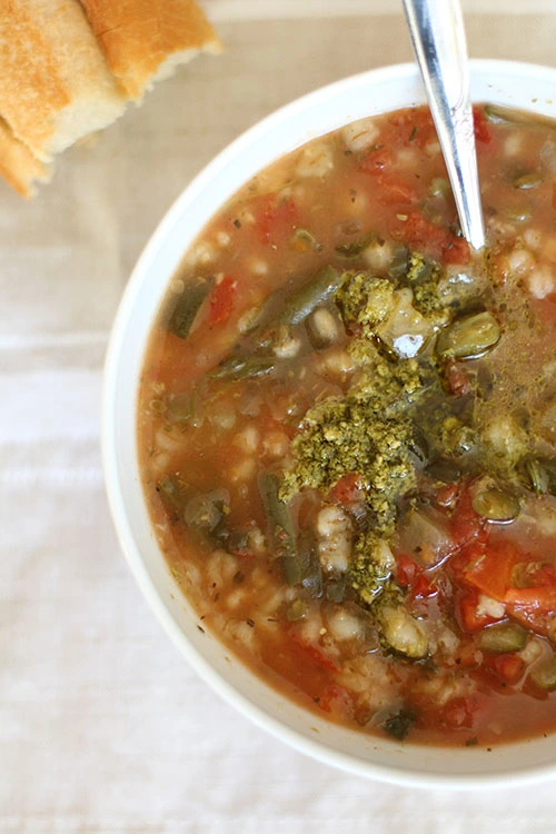 Vegetarian Garden Vegetable Soup